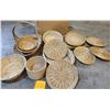 Image 1 : wicker baskets/plates and bowls