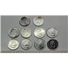 Image 4 : Lot of Colored Quarters - Poppy, Cindy Klassen, Breast Cancer, Whale