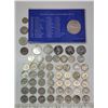 Image 1 : Lot of Various Dimes, Quarters and Foreign Coins