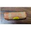 Image 1 : Roll of Canada Double Poppy Color Quarters
