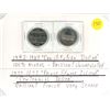 Image 1 : 1867-1982 Confederation Dollar and 1873-1973 P.E.I. Dollar