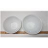 Image 3 : 2 White Fire King bowls