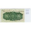 Image 2 : 1900 Dominion of Canada shinplaster 25 cents, twenty five cent 25¢