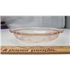 Image 3 : Depression glass bowl Florentine 8 1/2"w