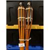 Image 2 : SET OF 2 NEW TIKI TORCHES