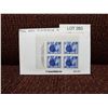 Image 1 : 4 block of Canadian 5c beaver stamps - mint