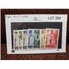 Image 1 : 7 assorted Canadian stamps - 1c-50c - used