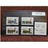 Image 1 : 4 Canadian Locomotive stamps - used