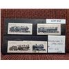 Image 1 : 4 Canadian Locomotive stamps - used