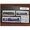 Image 1 : 4 Canadian Locomotive stamps - used