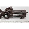 Image 2 : Large Iron Lock & Skeleton Keys