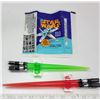 Image 1 : Star wars Chopsticks & Holders, 1977 Star wars Cards Wax Wrapper