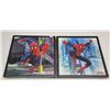 Image 2 : Spiderman Wall Hangings (3), 2 Approx. 11.5"x11.5" and 1 Approx. 11.5"x23.5"