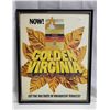 Image 1 : Golden Virginia Vintage Advertisement Approx. 17"x21"
