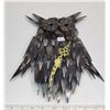 Image 1 : Metal Welded Owl Clock 10"10"