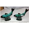 Image 1 : Blue Mountain Fish (Salmon)x2 Approx. 9" Excellent