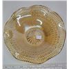 Image 6 : 8.5" Carnival Glass Dish & Certified Christmas Bowl