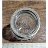 Image 13 : 2 Vintage Glass Quart Sealers “Jewel” Jars – 1 Glass Lid Marked “Jewel”, Insulator #16 – all glow or