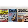 Image 9 : Popular Mechanics Magazines, 10 – 1950’s, 3 – 1960’s, 1 – 1970, 11 – 1980’s