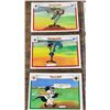 Image 5 : 9 “Upper Deck” 1990 Looney Tunes Sports Collector Cards + 2 (Holo’s) Bugs Bunny and Sylvester + 1(Ho