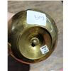 Image 8 : 5 Copper + Brass Lot – 1 Pitcher “Elpec” Made in England, 2 Candle Sticks, 1 Back Scratcher + Pendul