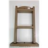 Image 6 : Wood Display Shelves, great for essential oil bottles, hanging necklaces, etc. large one 18x24 inch