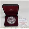 Image 2 : 1978 Specimen Silver Dollar. Commonwealth Games. Housed in a black case.
