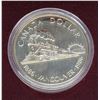 Image 1 : 1986 Specimen Silver Dollar. 100th Anniversary of the CPR and founding of Vancouver. Housed in a bla
