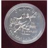 Image 1 : 2001 Specimen Silver Dollar. 50th Anniversary of the National Ballet of Canada. Housed in a black ca