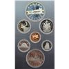 Image 1 : 1984 Double Dollar Proof Set. Silver Dollar commemorates Toronto. Coins display Ultra Heavy Cameos. 
