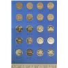 Image 4 : Complete Set of 57 Canadian Nickel 5 Cents 1961 – 2016. Coins grade EF to BU. Housed in a blue Whitm