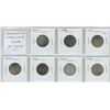 Image 1 : Complete Set of Canadian World War II Silver 25 Cents 1939 – 1945. Coins grade VF to EF. A nice sele