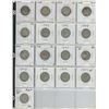 Image 1 : Complete Year Set of Canadian George VI Silver 25 Cents. Includes 1937, 1938, 1939, 1940, 1941, 1942