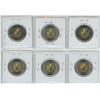 Image 2 : Lot of 6 Canadian Commemorative Toonies. Includes 2014 Wait For Me Daddy, 2015 Sir John A. Macdonald