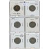 Image 1 : Lot of 6 U.S. Liberty Head 5 Cents. Includes 1895 Key Date, 1906, 1908, 1910, 1911 & 1912. Coins gra