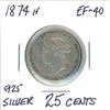 Image 1 : 1874-H Better Grade 25¢