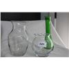 Image 1 : Three Glass Vases