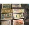 Image 1 : 8 Old foreign bank notes 1914 Berlin 5 Dollar