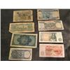 Image 2 : 8 Old foreign bank notes 1914 Berlin 5 Dollar