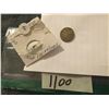 Image 1 : Rare large letter American flying eagle 1¢ coin