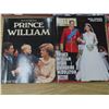 Image 4 : 2 books & 4 large magazines "Prince William & Harry - the peoples princes", & Princess Diana