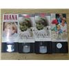 Image 4 : 4 Princess Diana VHS Tapes & 2 Princess Diana Cassette tapes