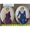 Image 3 : 4 Princess Diana Painted Plates: 1361B, 2668B, 1216N, 11359A