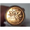 Image 2 : Roll of 1960 Canadian pennies (50)