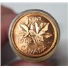 Image 3 : Roll of 1962 Canadian pennies (50)