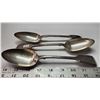 Image 2 : 3 William Hutton & Son's, plated large spoons - stamped