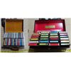 Image 1 : Case of 29 Cassette music tapes & Case of 24 8-Track Music tapes