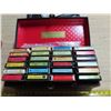 Image 6 : Case of 29 Cassette music tapes & Case of 24 8-Track Music tapes