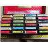 Image 7 : Case of 29 Cassette music tapes & Case of 24 8-Track Music tapes