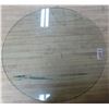 Image 2 : Decorative mirror (Hanging) 26"x17" & 2 Circular glass pieces 20.5" diameter